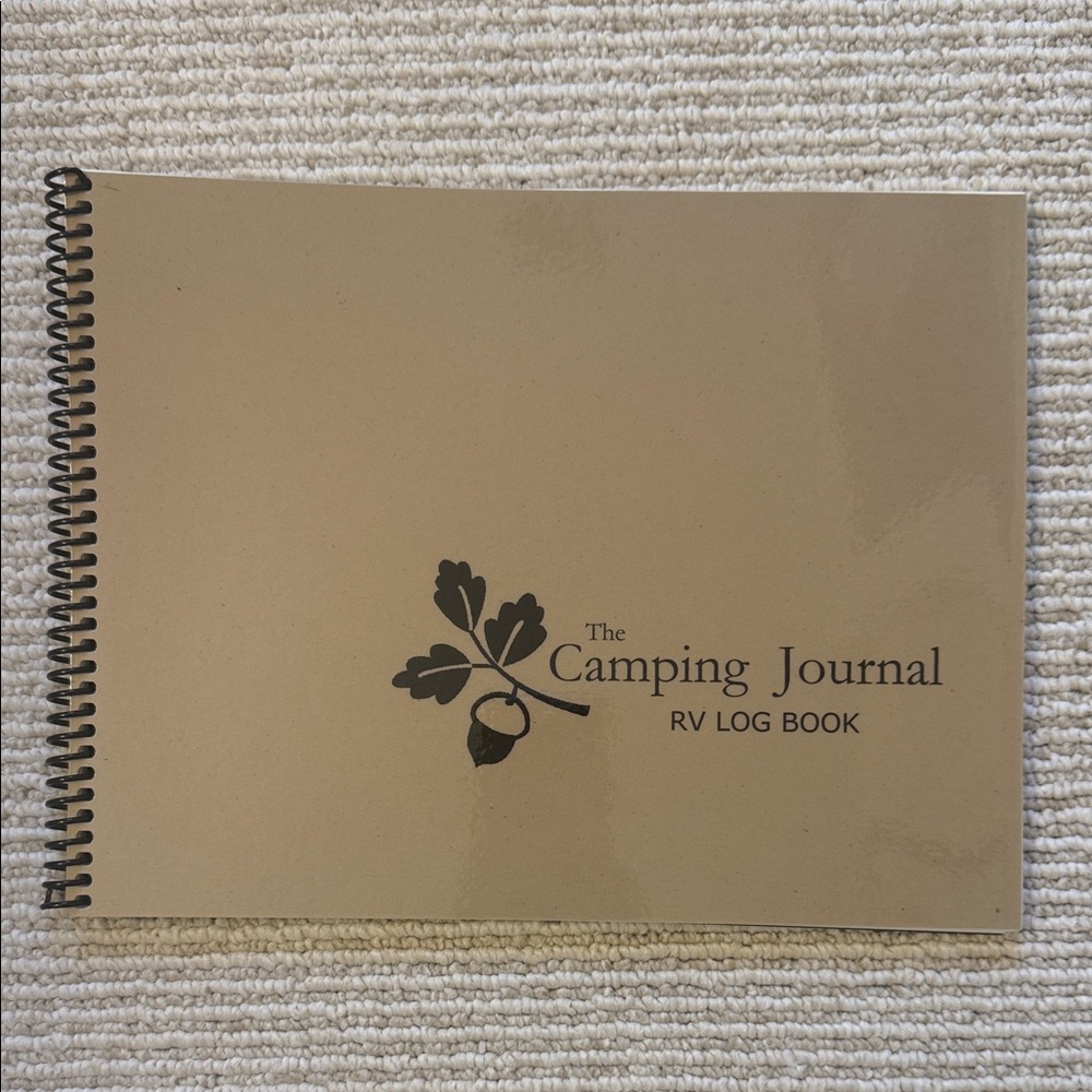 Camping Journal RV Log Book - new